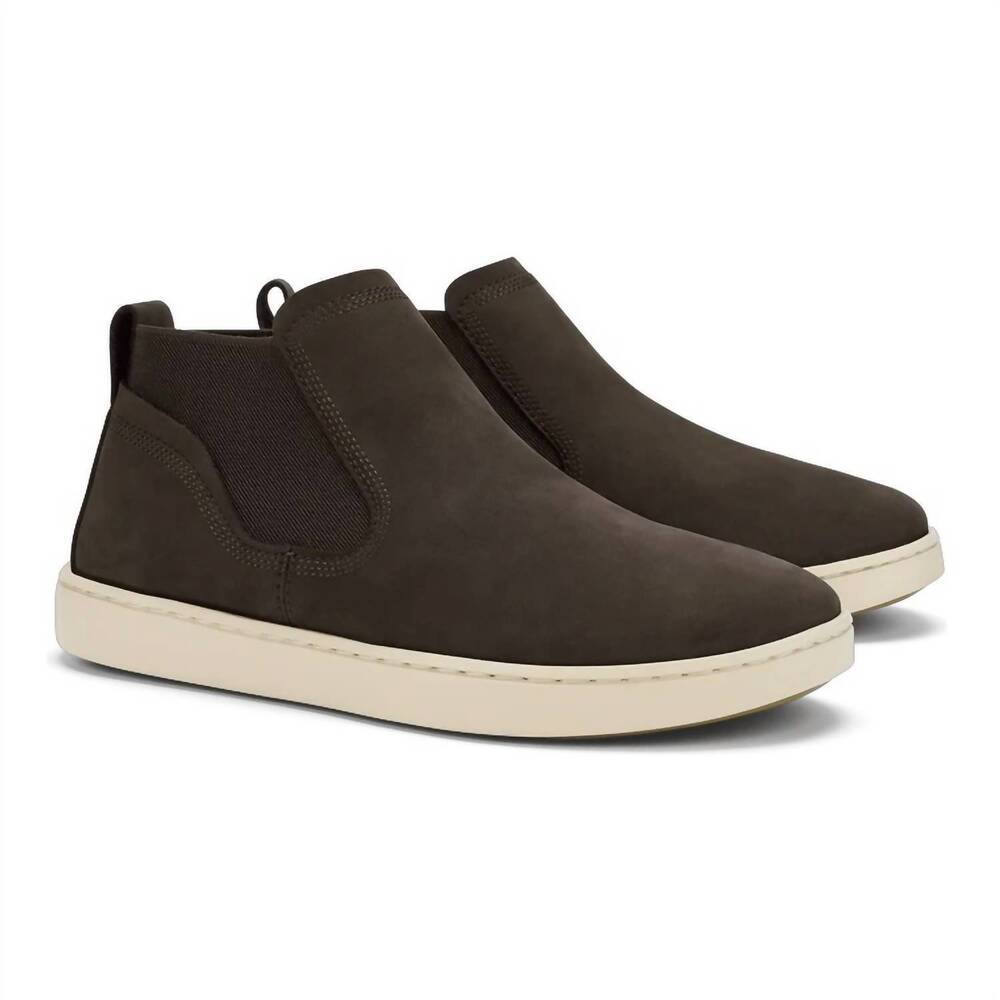 NEW OLUKAI women's pehuea mid chelsea boots in dark java/dark java